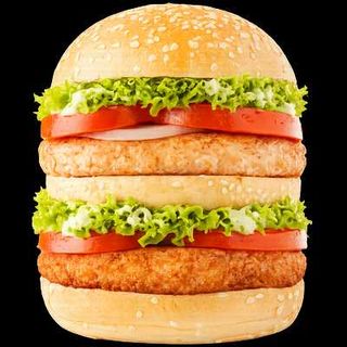 HAMBURGUESA POLLO REBOZADA DOBLE