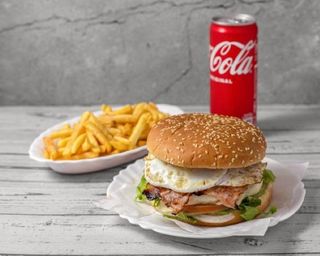 Menu Egg Burguer 