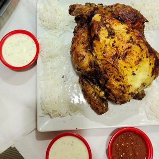 Pollo A L'Ast Entero (1 Ud.) Con Arroz 