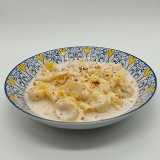 Fiocchi de queso y pera 