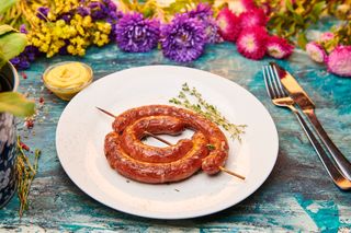 Cârnați semiafumati