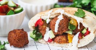 Menú Pita De Falafel