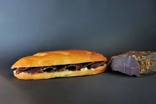 Prosciutto sandwich