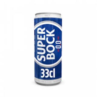 Lata Super Bock Sem Alcool 33cl
