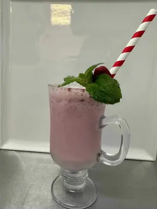 Smoothie truskawkowo-waniliowe
