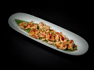 110T. Pollo Con Salsa Teriyaki
