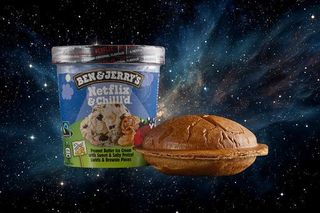 Combo Ufo Burger & B&J Barattolo