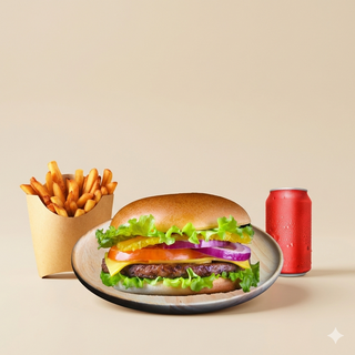 Menú Hamburguesa De Ternera