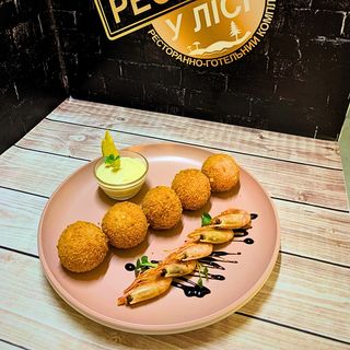 Крокети з креветкою та сиром Моцарела (250/100/30г)