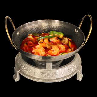 109. Scodella di fuoco con gamberi