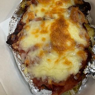Patata Asada De Bacon Y Queso