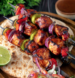 Pollo Tikka Shashlik