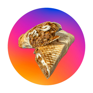 Pita arabska - samo mięso 