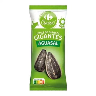 Pipas Gigantes Aguasal Carrefour 200 Gr.
