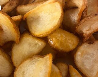 Patatine fritte al cucchiaio