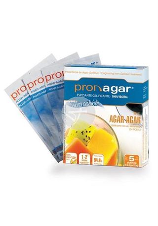 Agar Agar En Polvo 5 Sobres Pronagar