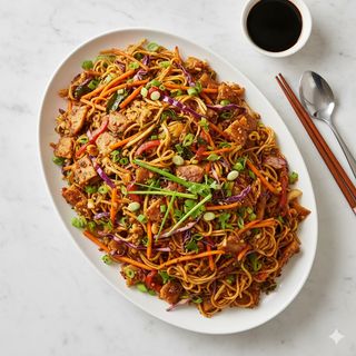 Kottu Parota con verdura