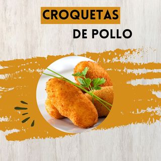 Ración De Croquetas De Pollo (6 Uds.)
