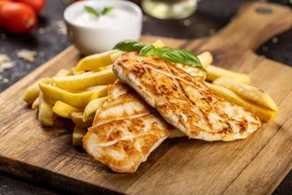 Piept de pui marinat la grătar