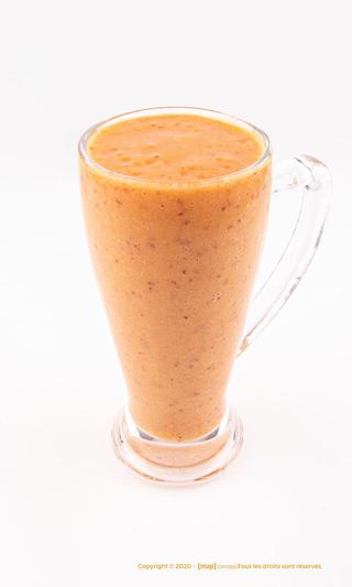 Panaché aux fruits à base de d'orange