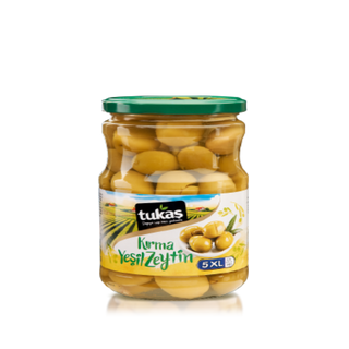 Oliwki Zielone z Pestkami Kirma Tukas 720g