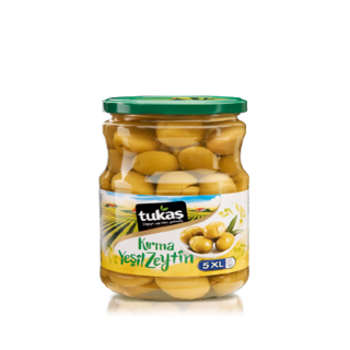 Oliwki Zielone z Pestkami Kirma Tukas 720g