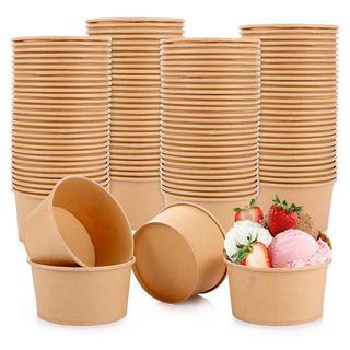 Confezione 6 coppette + 6 cucchiaini