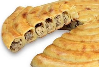 Пирог особый с грибами