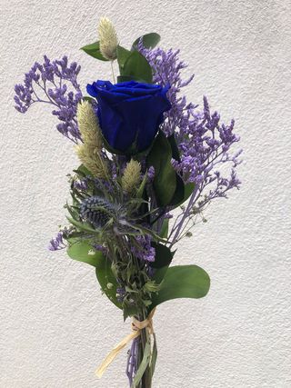 Rosa Preservada Azul