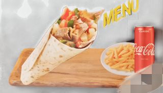 Piadina kebab menu