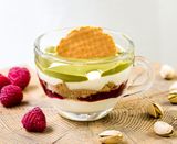 TAZZA PISTACCHIO E LAMPONE