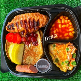 Pancake Combo and Turkey