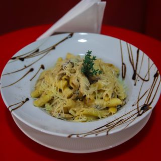 Pâtes Poulet Alfredo