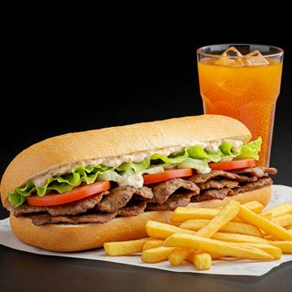 Bocadillo de Kebab