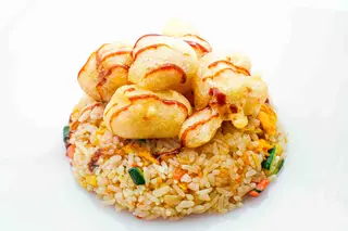 36. Crispy rice