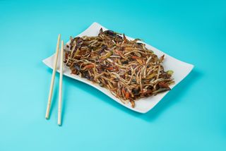 Kineske pečurke sa povrćem u soja sosu