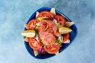 Losos salata