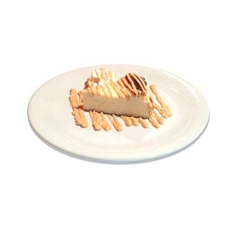 Tarta de Queso con salsa Hokkaido