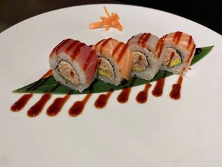 282. Rainbow roll - 4 pezzi