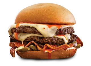 Double Chicken / Beef / Veg Without Cheese