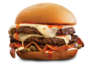 Double Chicken / Beef / Veg Without Cheese