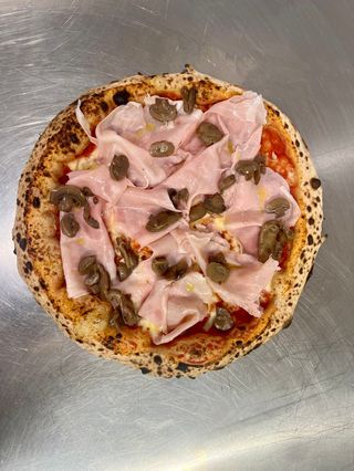 Prosciutto funghi