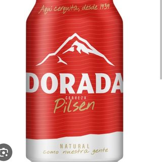 Cerveza Dorada lata