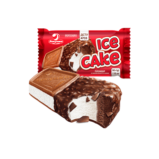 Морозиво Ласунка  Ice Сake брикет 90г
