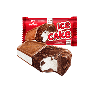Морозиво Ласунка  Ice Сake брикет 90г