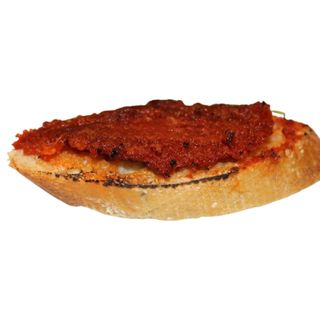 Tostada con sobrasada