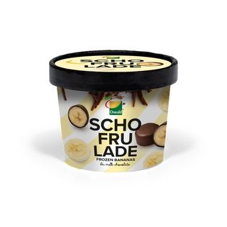 Bombón Helado De Banana Con Chocolate Schofrulade 130 G.