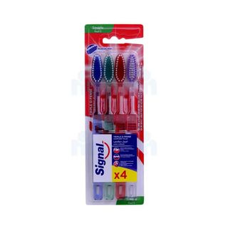 Brosse à dents triple defense comfort x4 medium - SIGNAL