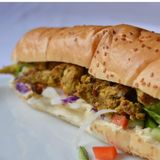 Sandwich Chawarma Au Feu De Bois