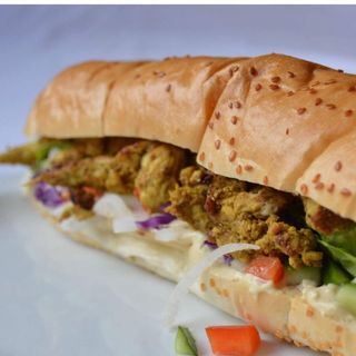 Sandwich Chawarma Au Feu De Bois